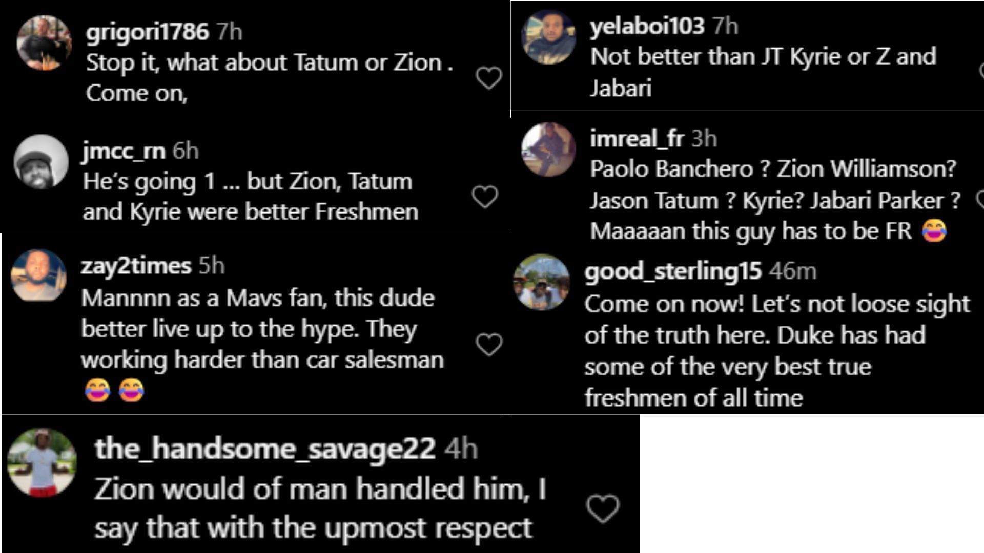 Hoops fans react to Cooper Flagg being regarded as the best Duke freshman